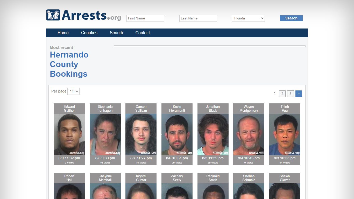 Hernando County Arrests and Inmate Search